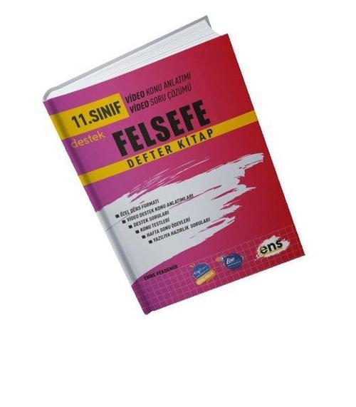 2023 11.Sınıf Felsefe Defter Kitap
