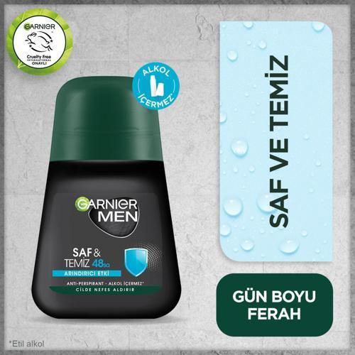 Men Saf ve Temiz Roll-On 50 ml