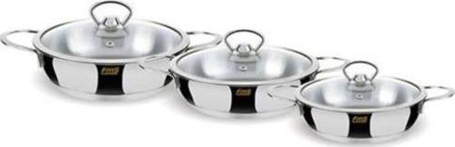 İnci 6 Parça Çelik Omlet Set Metal 5007
