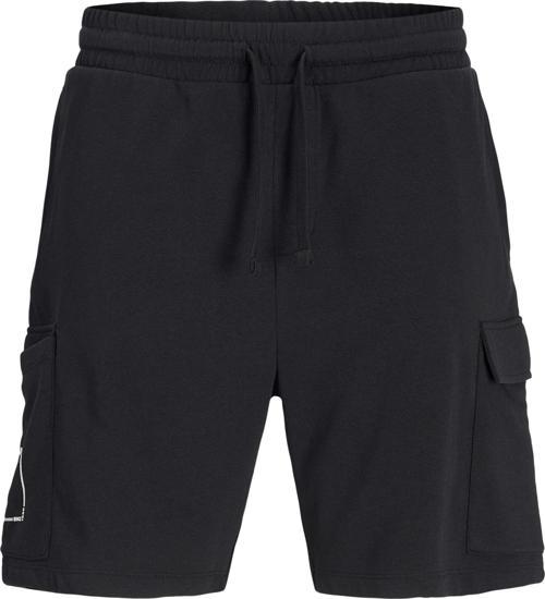 Jpstkane Scrıpt Sweat Shorts Mıd Erkek Siyah Şort 12269442-02