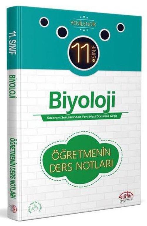 11.Sınıf Biyoloji Öğretmenin Ders Notları