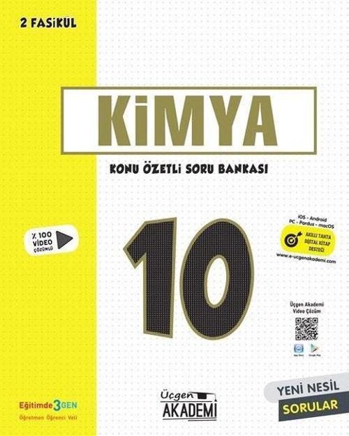 10.Sınıf Kimya Konu Özetli Soru Bankası - 3 Fasikül
