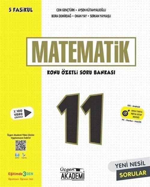 11.Sınıf Matematik Konu Özetli Soru Bankası - 5 Fasikül