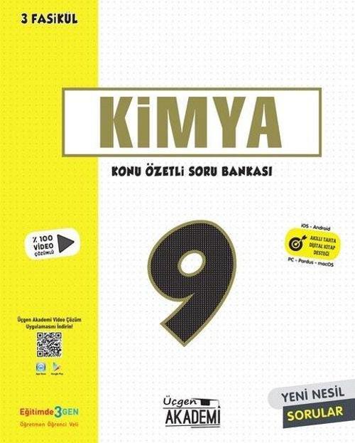 9.Sınıf Kimya Konu Özetli Soru Bankası - 3 Fasikül