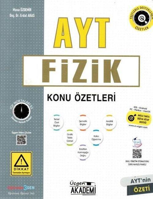AYT Fizik Konu Özetleri