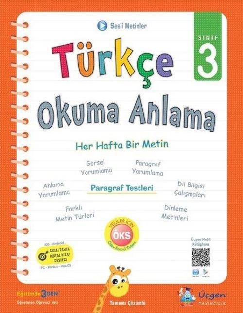 3.Sınıf Türkçe Okuma Anlama