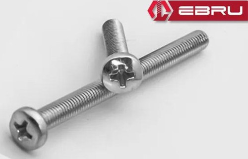 Ebru Yuvarlak Yıldız Başlı YSB Civata M6x80 - 100 Adet