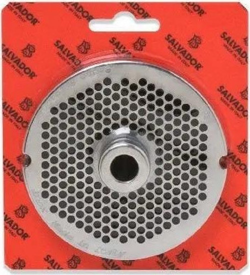 Salvador İnox Paslanmaz Kıyma Makinesi Aynası, Ağızı 42 No - 6 mm