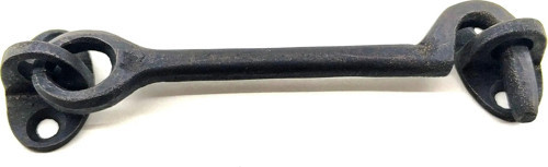 Antika Tarz Dekoratif Pirinç Maymuncuk Çengeli - 13cm, Oksit