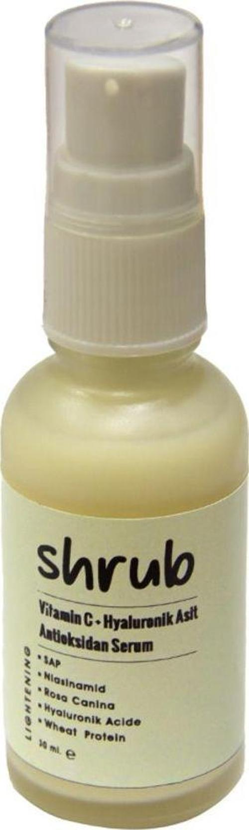 Vitamin C +Hyaluronik Asit Antioksidan Serum