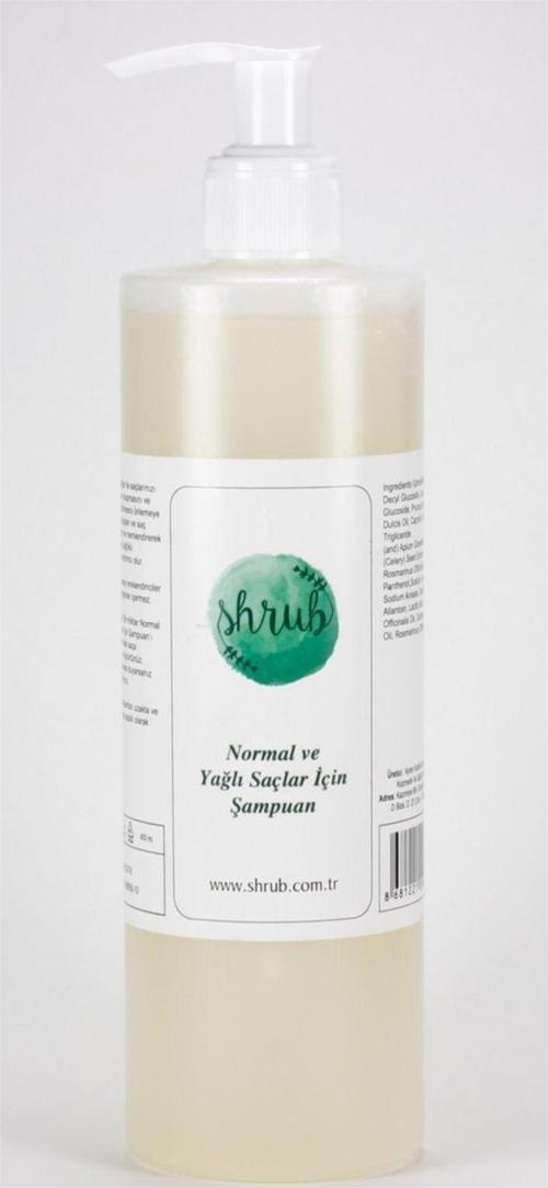 Normal Ve Yağlı Saç Şampuanı-400 Ml.
