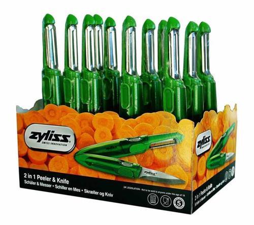 E950001 Soyacak ve Bıçak Yeşil, 12li Stand