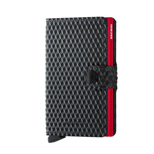Miniwallet Cubic Black Red