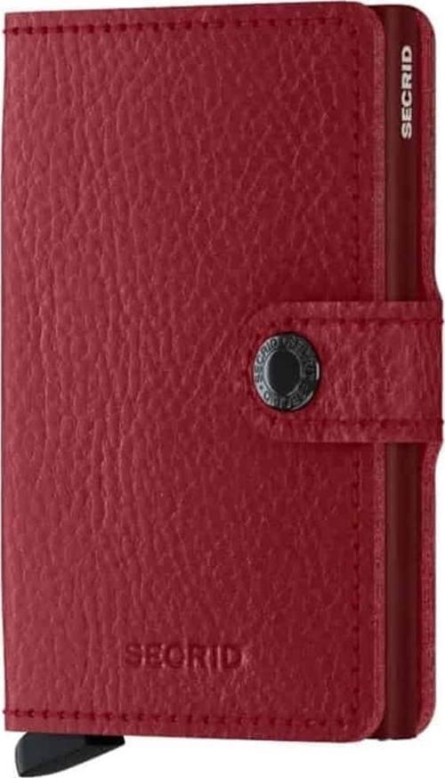 Miniwallet Veg Tanned Rosso Bordeaux