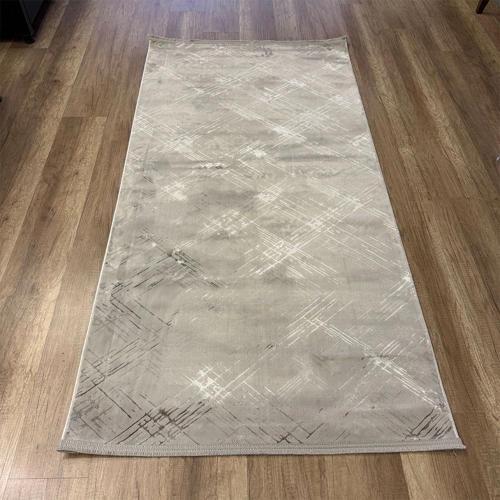 Cotton 1137 Bej Yıkanabilir Antibakteriyel Modern Halı