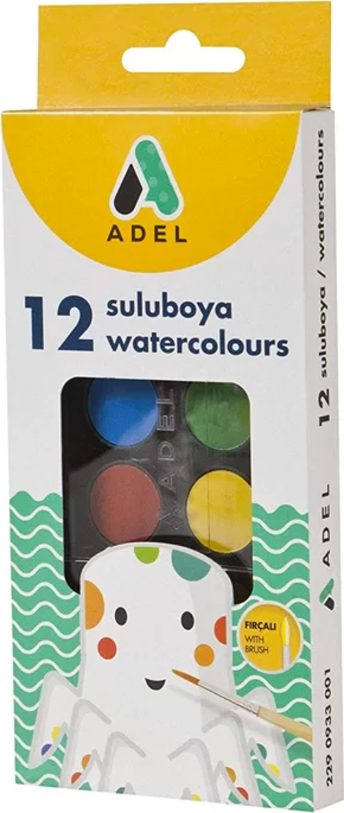 SULU BOYA BÜYÜK BOY 30mm 12 RENK (2290932001)