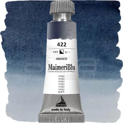Blu Tüp Sulu Boya 12 ml S2 No:422 Indigo