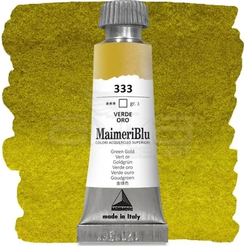 Blu Tüp Sulu Boya 12 ml S3 No:333 Green Gold