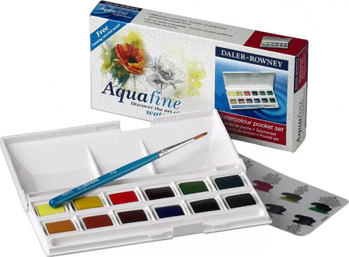 Aquafine Tablet Sulu Boya Seti 12'li 131900000
