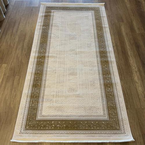 Valeria 1074 Gold Mikrofiber İpeksi Modern Halı