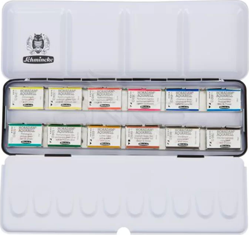 Horadam Aquarell Sulu Boya Seti 12 Renk 1/1 Tablet Kod:74 312