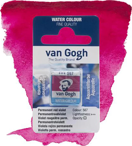 Van Gogh Tablet Sulu Boya Yedek Perm Red Violet 567