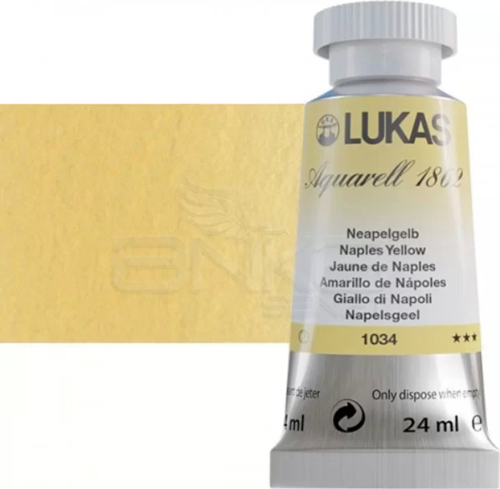 Aquarell 1862 Artist 24ml Sulu Boya 1034 Naples Yellow Seri 2