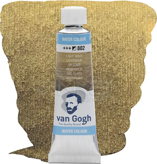 Van Gogh Tüp Sulu Boya 10ml Light Gold 802