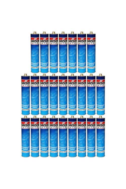 25 Adet Pu Mastik Silikon Yapıştırıcı Gri 280 Ml