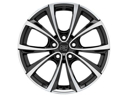 27T 5X114,3 9,5X20 ET45 64,1 GLOSS BLACK POLISH (4 ADET)