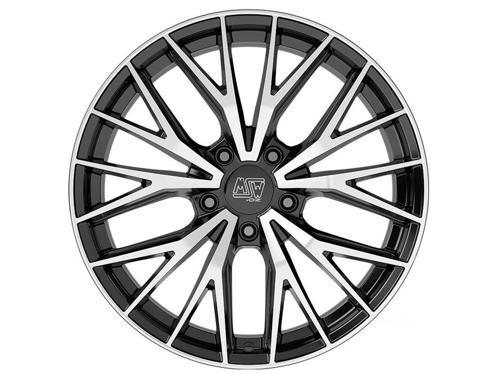 44 5X112 8,5X20 ET35 73,1 GLOSS BLACK FULL POLISH (4 ADET)