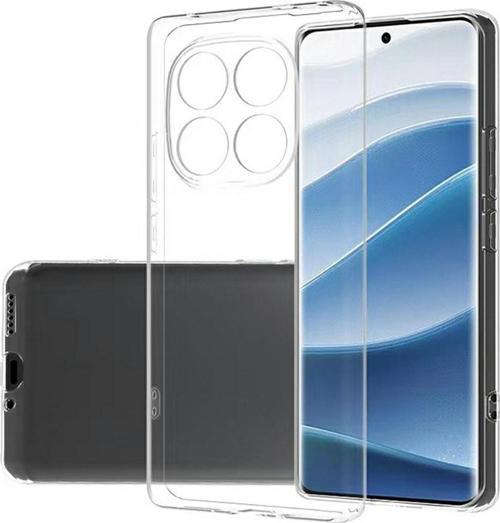 Xiaomi Redmi Note 14 Pro Plus 5G Uyumlu Kamera Korumalı Darbe Önleyici Ultra Slim TPU Şeffaf Silikon Kılıf