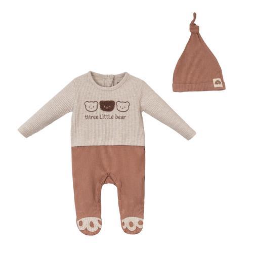 LITTLE BEAR ŞAPKA TULUM TAKIM Camel