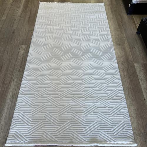 Markiz 1092 Krem Modern Pamuk Taban Halı