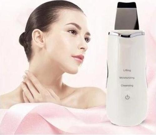 Ultrasonik Spatula Yüz Akne Giderici Siyah Nokta Temizleme Cihazı
