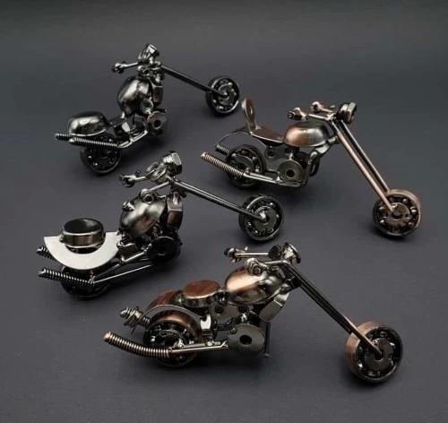 El Yapimi Dekoratif Metal Motor