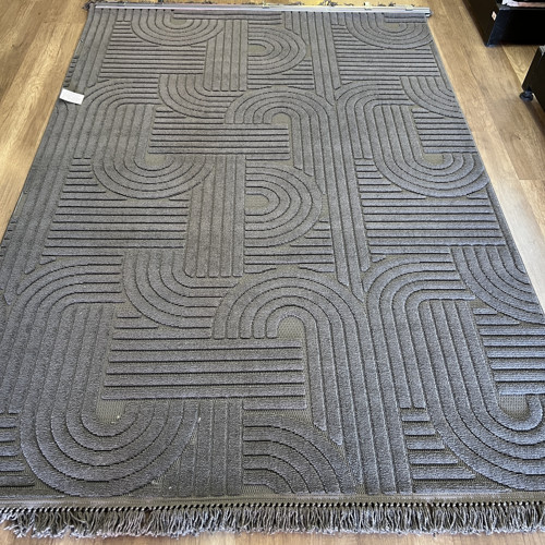 Design 1090 Antrasit Yumuşak Dokulu İskandinav Halı