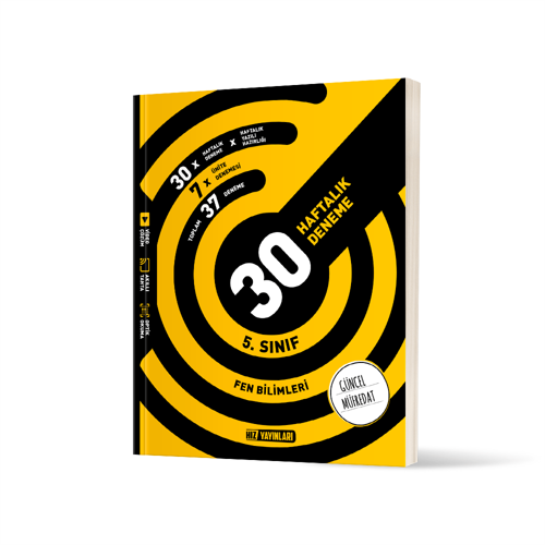 5. Sınıf Fen Bilimleri 30 Haftalık Deneme