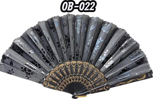 Plastik Kumaş Yelpaze 12'li Ob-022