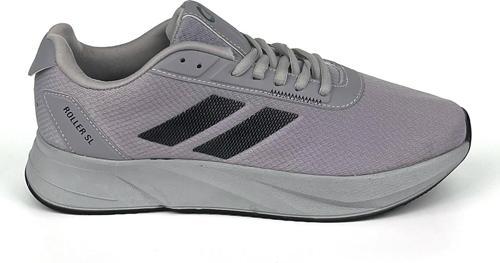 Erkek Buz Siyah Bağcıklı Nefes Alan Esnek Hafif Günlük Sneaker Spor Ayakkabı