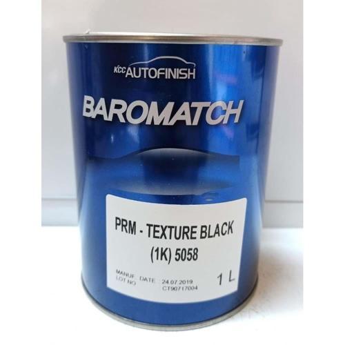 1K Plastik Tampon Boyası Texture Black 5058 1LT – Orijinal Pütürlü Siyah Kaplama