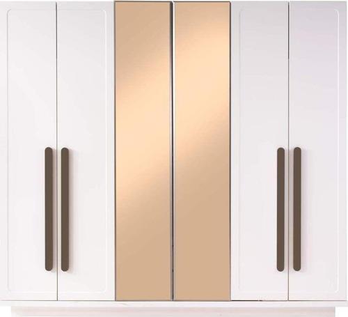 Oregon 6 Kapaklı Gardırop %100 Mdf | Ücretsiz Teslimat Ve Kurulum Avm 24