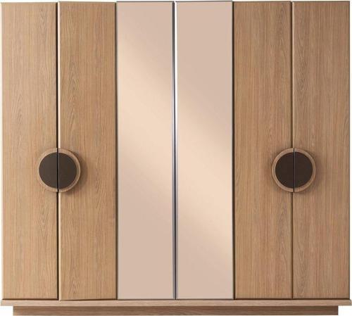 Dakota 6 Kapaklı Gardırop %100 Mdf | Ücretsiz Teslimat Ve Kurulum Avm 24
