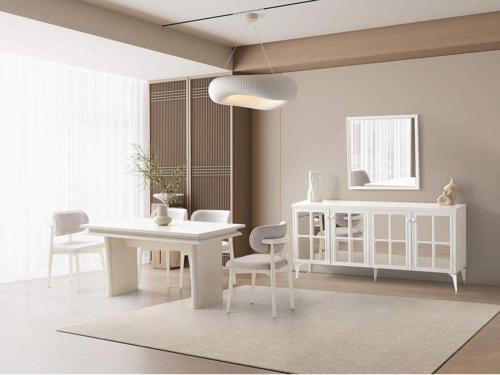 Teksas Yemek Odası Takımı %100 Mdf | Ücretsiz Teslimat Ve Kurulum Avm 24
