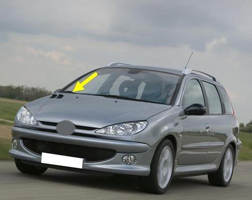 Peugeot 206 SW 2003-2006 Ön Cam Sağ Yolcu Taraf Silecek Kolu