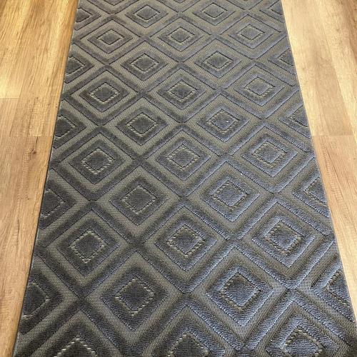 Design 1089 Antrasit Desensiz Yumuşak Dokulu İskandinav Halı