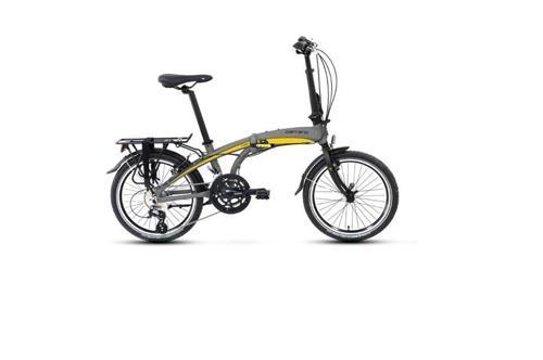 FLEXI 116 V KATLANIR BİSİKLET 320H V 20 JANT 16 VİTES MAT KÜL GRİ SİYAH SARI