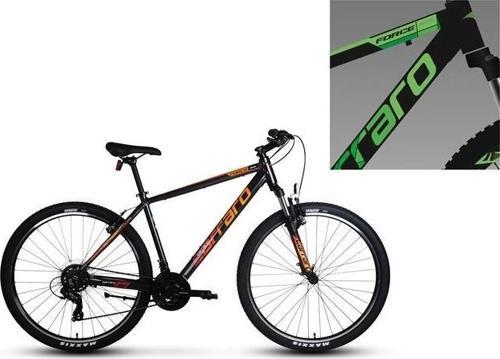 FORCE 900 ERKEK DAĞ BİSİKLETİ 520H V 29 JANT 21 VİTES MAT SİYAH YEŞİL GÜMÜŞ