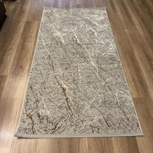 Ares 1139 Vizon Modern Düz Desen Pamuk Taban Halı