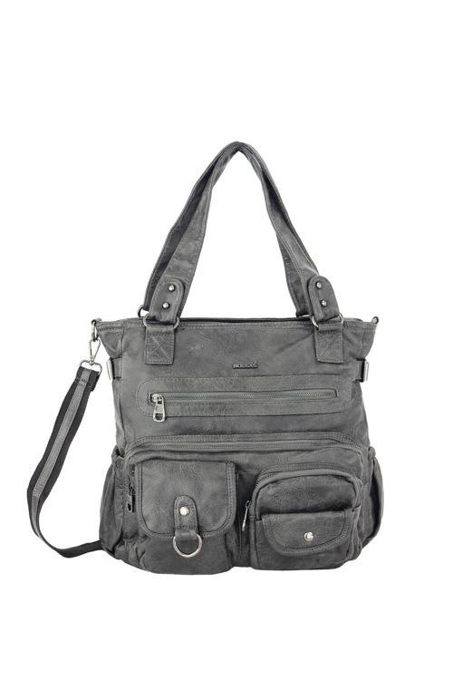 Bolsas Kadın Omuz Çanta Gri 1035